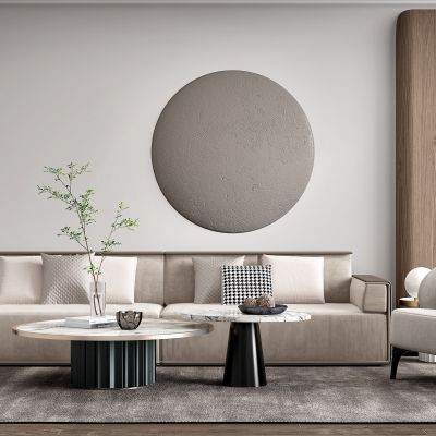 现代沙发茶几组合