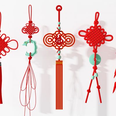 新中式平安结，墙饰挂件