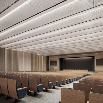 现代学校阶梯室报告厅