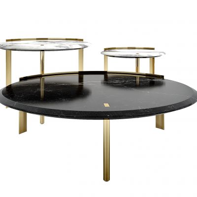 现代大理石茶几