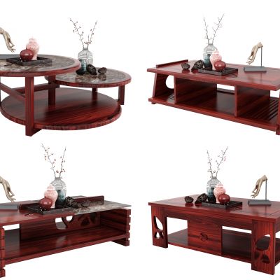 新中式红木茶几