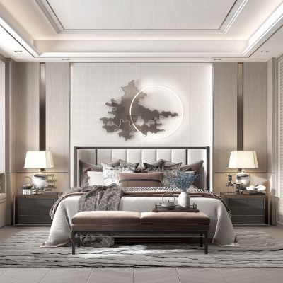 新中式家居卧室