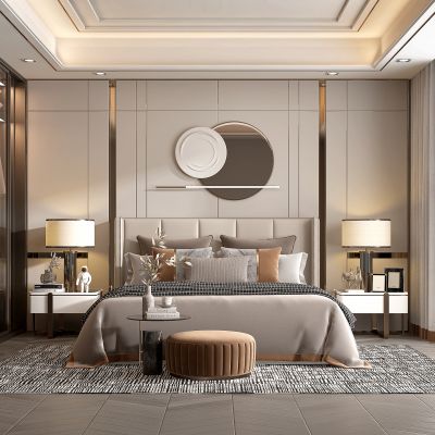 现代家居卧室