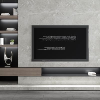 现代简约电视背景墙