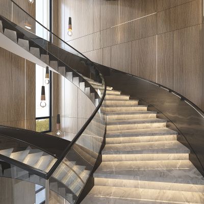 现代楼梯间
