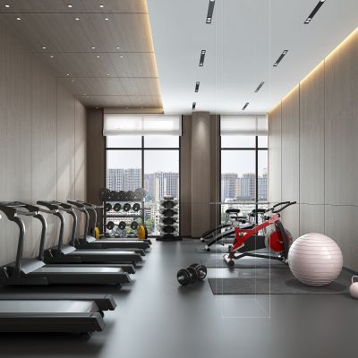 现代健身房