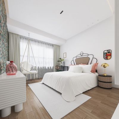 现代轻奢女孩房