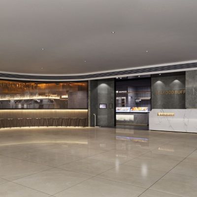 现代海鲜自助餐厅