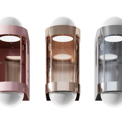 现代观光电梯轿厢