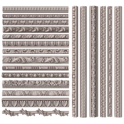 古典雕花角线，石膏线