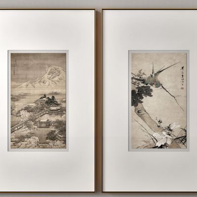 新中式装饰画挂画