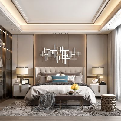 现代家居卧室