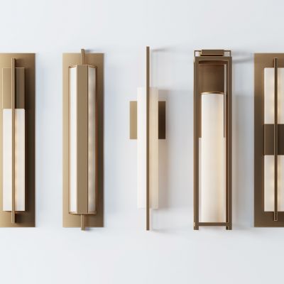 新中式金属，壁灯