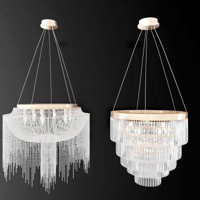 现代多层水晶吊灯