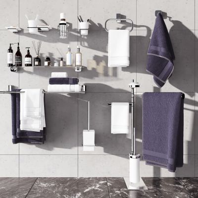 现代毛巾卫浴小件，洗浴用品