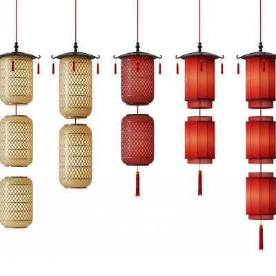 中式灯笼宫灯，吊灯