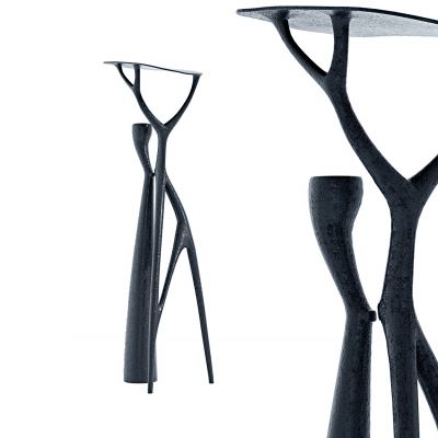 现代抽象树枝树干干枝创意落地灯