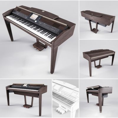 现代乐器雅马哈钢琴