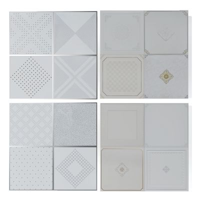 现代集成吊顶铝扣板矿棉板