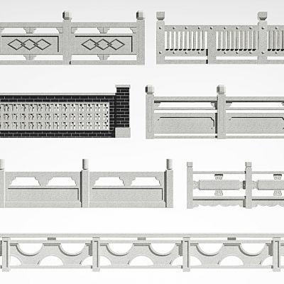 新中式石材，玉石栏杆护栏围栏栅栏