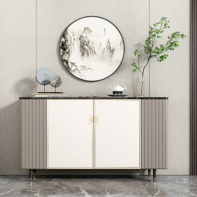 新中式玄关柜，摆件,墙饰