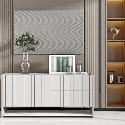 现代边柜电视柜