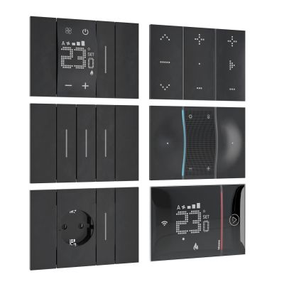 现代开关调节控制面板