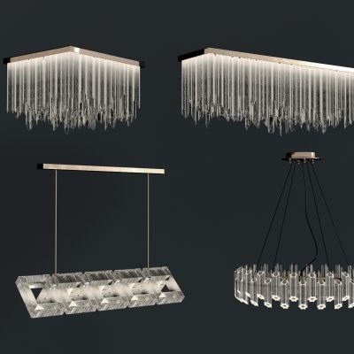 现代水晶灯吸顶灯吊灯
