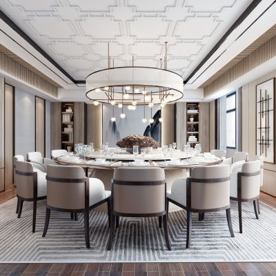 新中式酒店包间