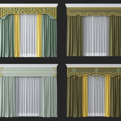 欧式，儿童布艺窗帘