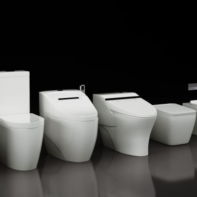 现代智能陶瓷马桶