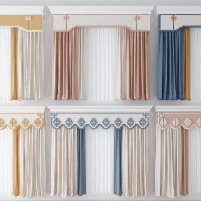 新中式布艺窗帘
