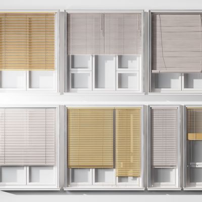 现代百叶窗卷帘