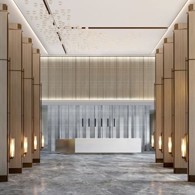 现代酒店大堂吧