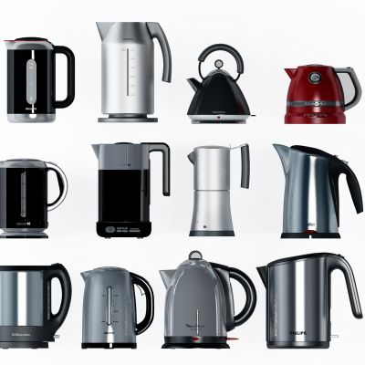 现代电器热水壶组合