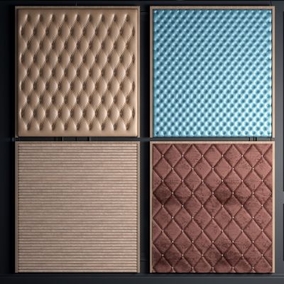 欧式皮革软包硬包背景墙