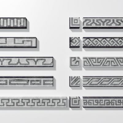 新中式大理石腰线边线波打线