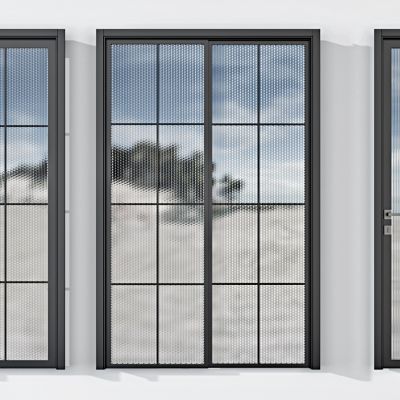 现代玻璃门厨卫门，推拉门