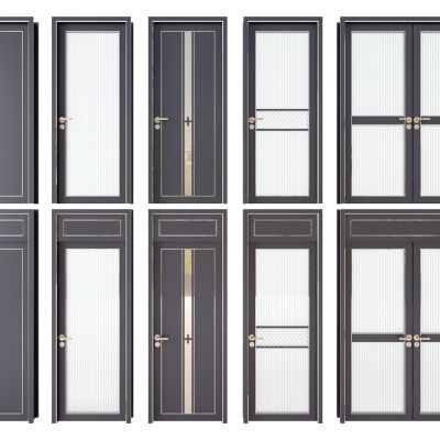 现代房门厨卫门，玻璃推拉门