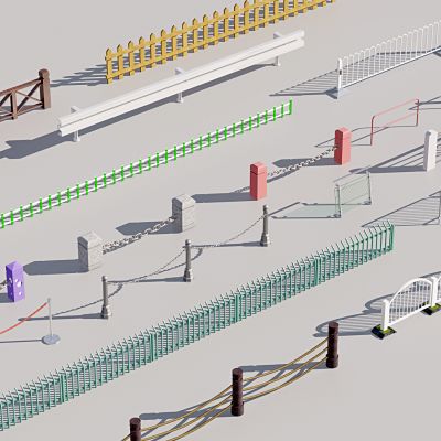 现代公路栏杆护栏