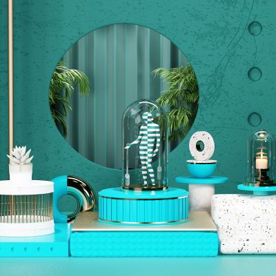 现代人像雕塑美陈