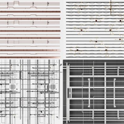工业风金属管道