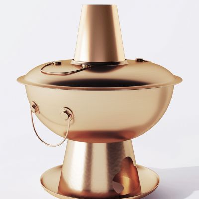 现代铜火锅