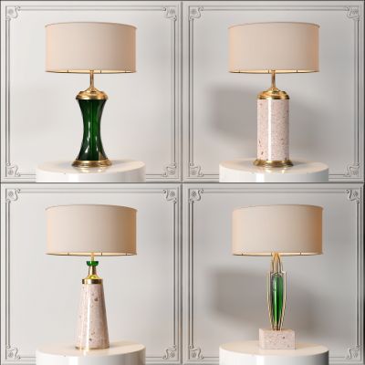 欧式陶瓷台灯