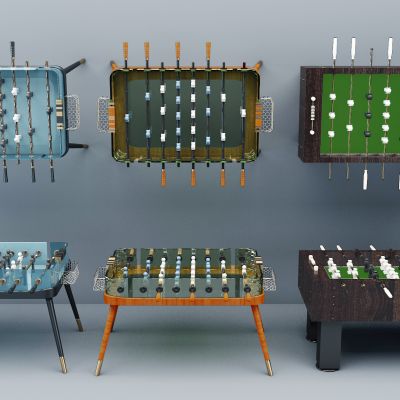 现代桌上足球游乐设备