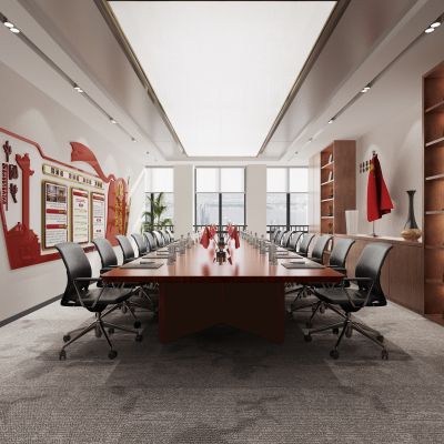 现代党建会议室