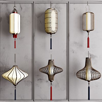 新中式灯笼吊灯