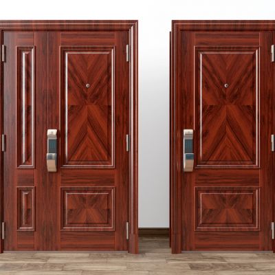 美式密码门防盗门，入户门，字母门