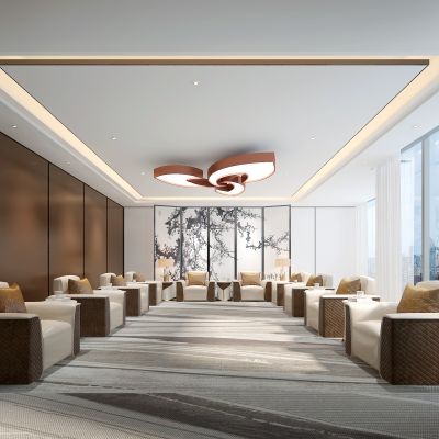 新中式贵宾接待室