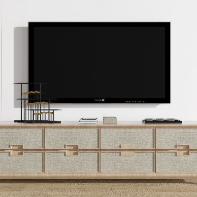 新中式实木电视柜